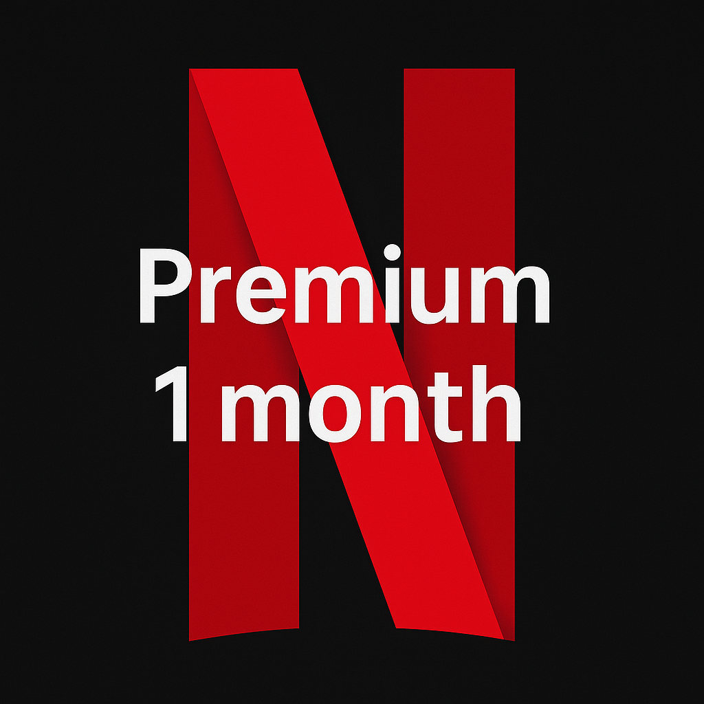Netflix premium 1 month